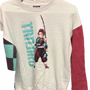 Boxlunch Demon Slayer Tanjiro Graphic Sweatshirt | EUC | Sz S